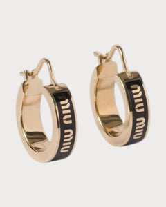 MIU MIU Enameled metal earrings | Miu Miu earrings (multi-color)
