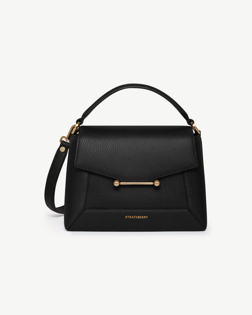 STRATHBERRY Mosaic Bag | Handbag (Black)