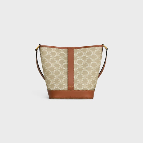 CELINE Small Bucket Bag Grege | 賽琳 水桶袋 (米棕色)