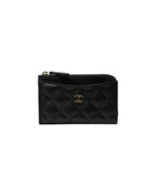 Chanel AP3179B Card Holder Grained Shiny Calfskin | 香奈先 卡套銀包 (黑色)