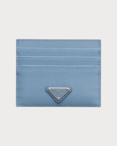 PRADA 1MC025 Saffiano Leather Triangle Logo Card Holder | 普拉达 卡套 (多色)