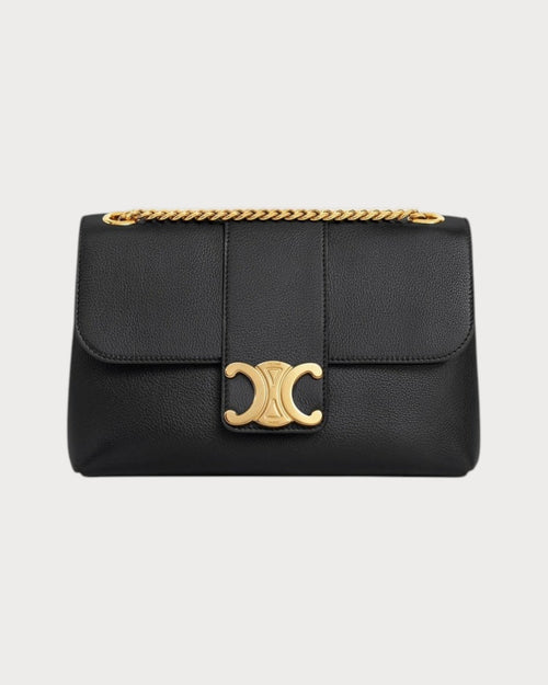 CELINE Medium Victorie Bag | 賽琳 手袋 (Black)