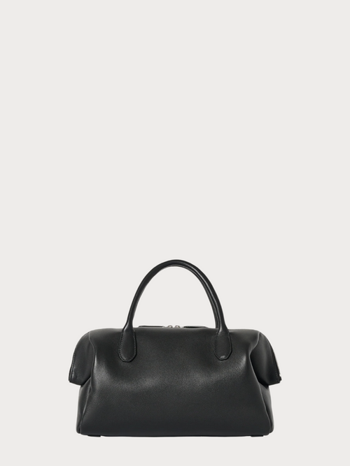 THE ROW Faye textured-leather tote(Many)