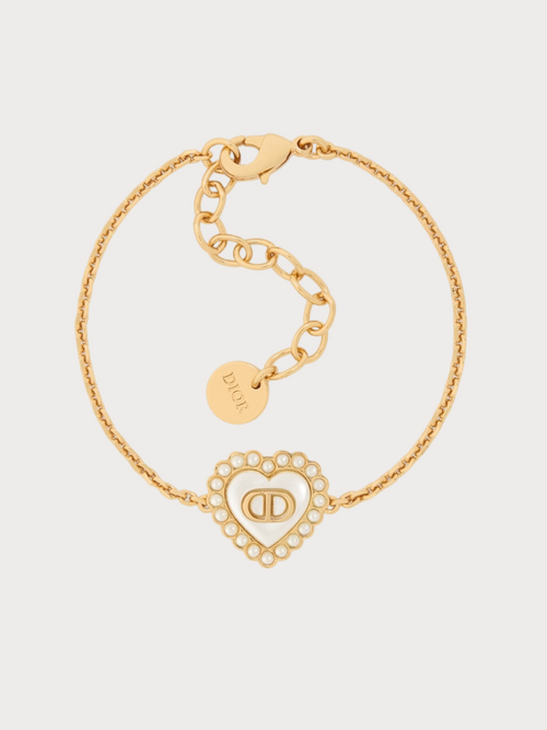 CHRISTIAN DIOR Petit CD Baroque Bracelet(Gold)