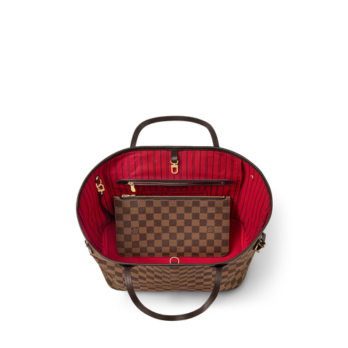 LOUIS VUITTON N41358 Neverfull MM | 路易威登 手提袋 (Cherry)