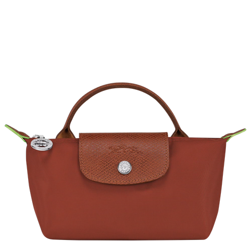 LONGCHAMP Le Pliage Green Pouch with Handle | Longchamp Mini Handbag (Multicolor)