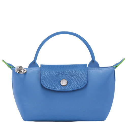 LONGCHAMP Le Pliage Green Pouch with Handle | Longchamp Mini Handbag (Multicolor)