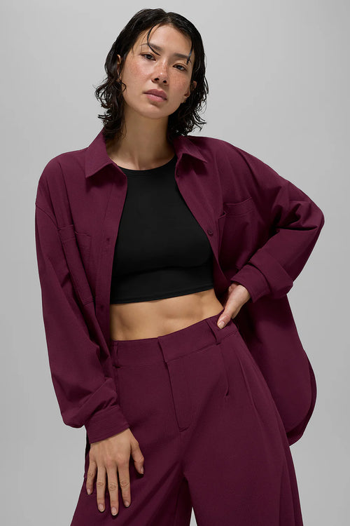 ALO YOGA Dreamscape Button Down Long Sleeve | 長袖襯衫 (多色)