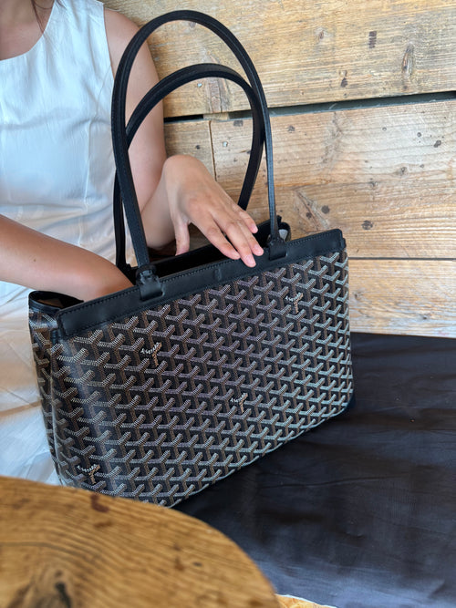 GOYARD Bellechasse Biaude Bag Goyardine Canvas & Calfskin(PM/Many)