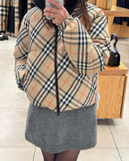 BURBERRY Sand Ip Check Coat | Burberry Coat (Brown)