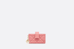 CHRISTIAN DIOR Lady Dior 5-Gusset Card Holder | 迪奥卡套银包(多色)