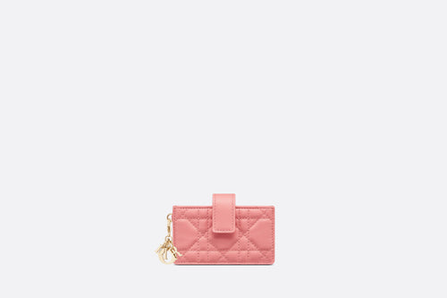 CHRISTIAN DIOR Lady Dior 5-Gusset Card Holder | 迪奥卡套银包(多色)