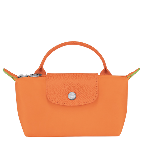 LONGCHAMP Le Pliage Green Pouch with Handle | Longchamp Mini Handbag (Multicolor)