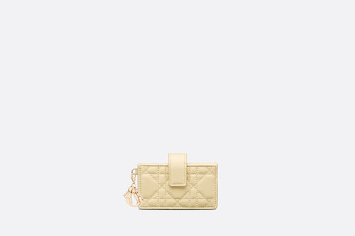 CHRISTIAN DIOR Lady Dior 5-Gusset Card Holder | 迪奥卡套银包(多色)