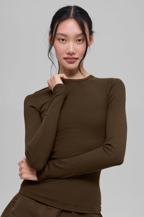 ALO YOGA Ribbed Modal Long Sleeve | 羅紋長袖上衣 (多色)