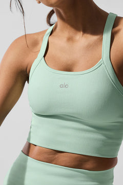 ALO YOGA Seamless Ribbed Favorite Bra Tank | 無縫羅紋背心內衣 (多色)