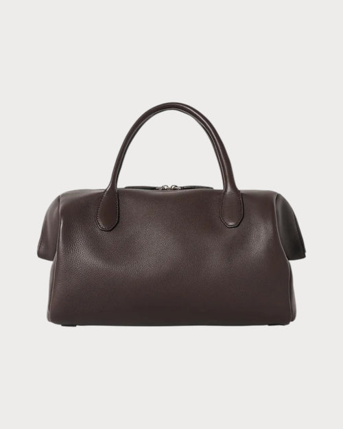 THE ROW Faye textured-leather tote(Many)