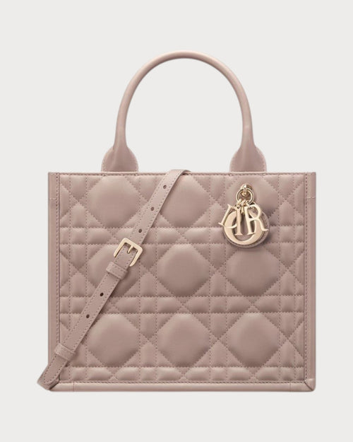 CHRISTIAN DIOR Small Book Tote | 迪奧 手袋 (Warm Taupe)