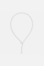 APM MONACO AC7350OX Y - Drop Spark Adjustable Necklace | 垂墜可調式項鍊 (銀色) - LondonKelly 英國名牌代購