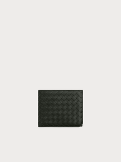 BOTTEGA VENETA (M) Intrecciato Piccolo Bi-Fold Wallet Calfskin(3 Colors) - LONDONKELLY 英國名牌代購