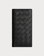 BOTTEGA VENETA Men's Slim Intrecciato Long Wallet | 葆蝶家 男仕長銀包 (黑色) - LONDONKELLY 英國名牌代購