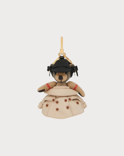 BURBERRY Thomas Bear Charm | 博柏利 小熊鎖匙扣 (米色)