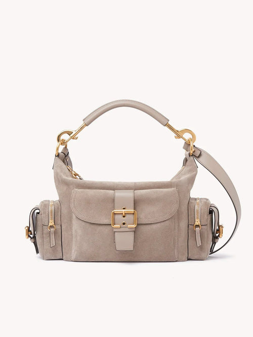 CHLOE Camera Bag In Suede Leather | 蔻依 手袋 (灰色) - LondonKelly 英國名牌代購
