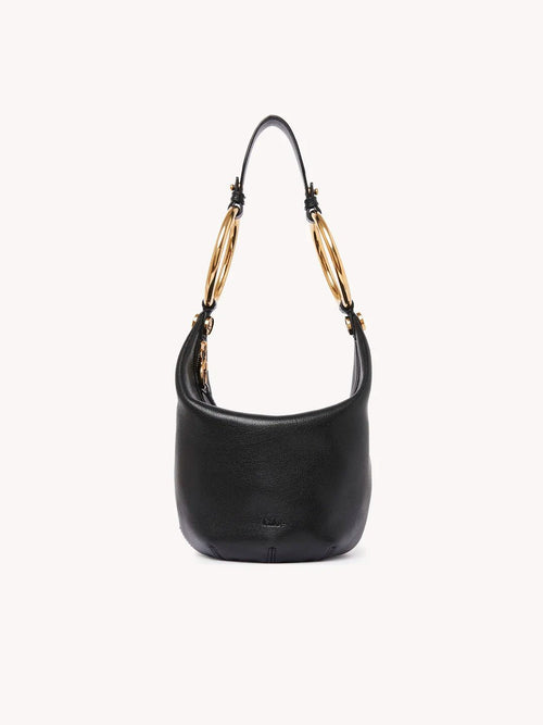 CHLOE Small Bracelet Handbag In Grained Leather | 蔻依 手袋 (黑色) - LondonKelly 英國名牌代購
