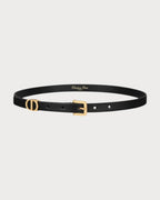 CHRISTIAN DIOR 30 Montaigne Loop Belt | 迪奥 皮带 (黑色) - LONDONKELLY 英国名牌代购