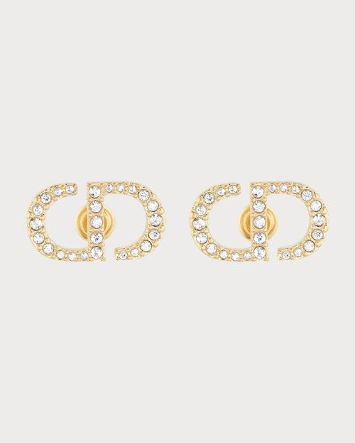 CHRISTIAN DIOR Petit CD Stud Earrings | 迪奧 耳環 (多色) - LONDONKELLY 英國名牌代購