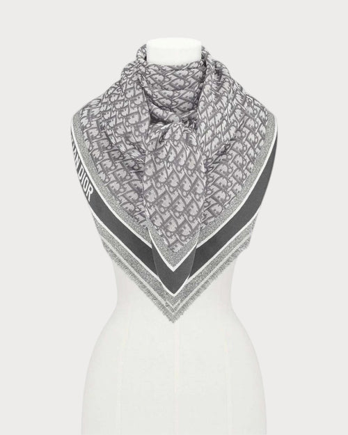 CHRISTIAN DIOR Women's Oblique Shawl | 迪奧 圍巾 (老花/多色) - LondonKelly 英國名牌代購
