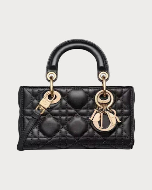 [2023 新款] CHRISTIAN DIOR Micro Lady D-Joy Bag | 迪奧 迷你D-Joy手袋 (Black)
