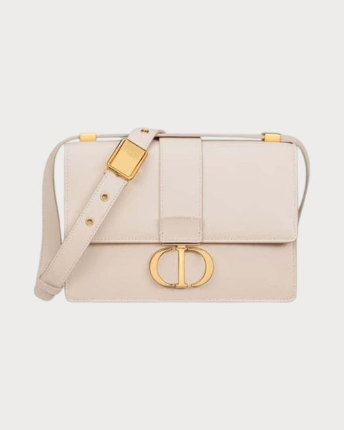 CHRISTIAN DIOR Small 30 Montaigne Bag | 迪奧 30蒙田手袋 (White)