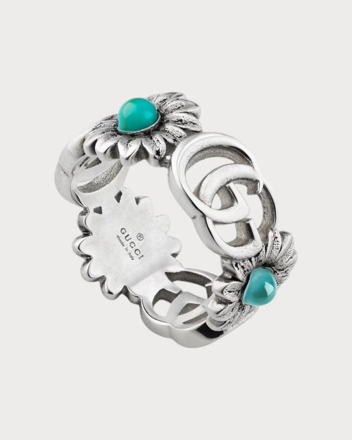 GUCCI Double G Mother of Pearl Ring | 古馳 戒指 (多色) - LONDONKELLY 英國名牌代購