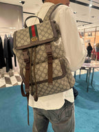 GUCCI Men’s Ophidia GG Small Backpack(Beige) - LONDONKELLY 英國名牌代購