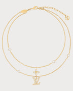 LOUIS VUITTON M01845 Lady LV Necklace | 路易威登 頸鏈 (金色)