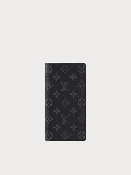 LOUIS VUITTON M61697 Men's Brazza Wallet Monogram Eclipse | 路易威登 男仕長銀包 (黑色) - LONDONKELLY 英國名牌代購