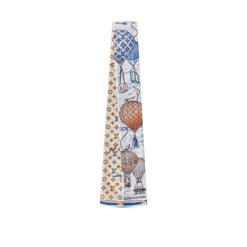 LOUIS VUITTON M79547 Up And Away Bandeau | 路易威登 小絲巾 (Bleu)