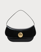 MARNI Black Leather Butterfly Medium Hobo Bag | 瑪尼 腋下袋 (黑色) - LONDONKELLY 英國名牌代購