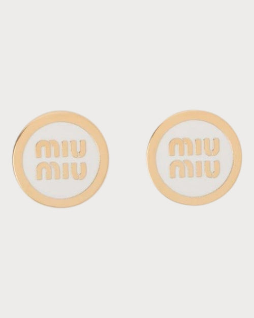 MIU MIU Enameled Metal Earrings | 缪缪 耳环 (多色) - LONDONKELLY 英国名牌代购