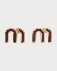 MIU MIU Enameled Metal Earrings | 缪缪 耳环 (多色) - LONDONKELLY 英国名牌代购