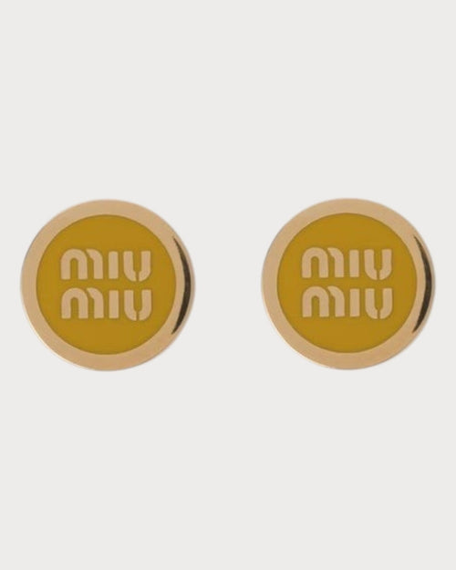 MIU MIU Enameled Metal Earrings | 缪缪 耳环 (多色) - LONDONKELLY 英国名牌代购