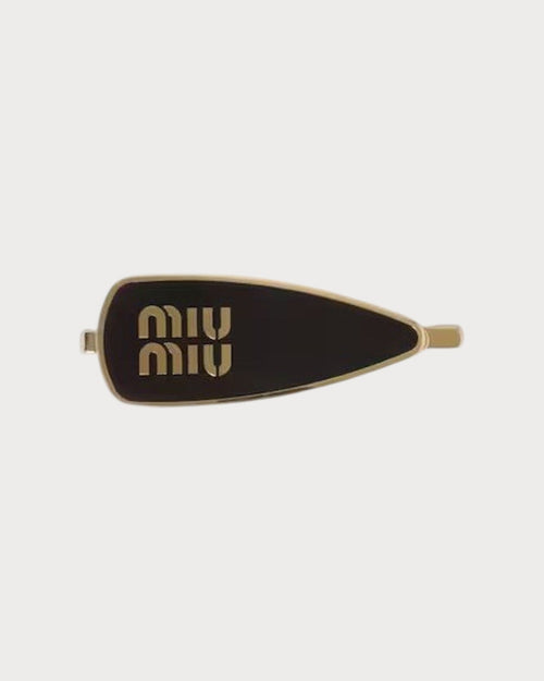 MIU MIU Enameled Metal Hair Clip | 繆繆 髮夾 (多色) - LONDONKELLY 英國名牌代購