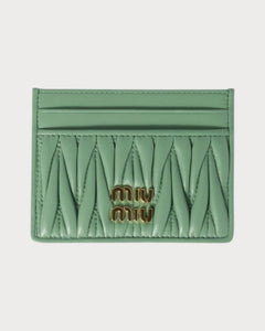 MIU MIU Matelasse Nappa Leather Card Holder | 缪缪 卡套 (多色) - LONDONKELLY 英国名牌代购