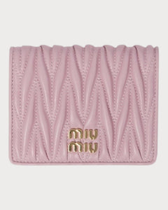 MIU MIU Matelasse Nappa Leather Wallet | 繆繆 銀包 (多色) - LONDONKELLY 英國名牌代購
