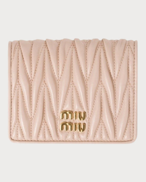 MIU MIU Matelasse Nappa Leather Wallet | 繆繆 銀包 (多色) - LONDONKELLY 英國名牌代購