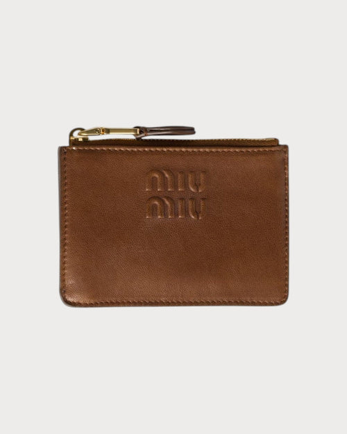 MIU MIU Nappa Leather Card Holder | 繆繆 卡套 (多色) - LONDONKELLY 英國名牌代購