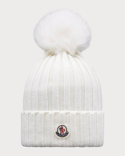 MONCLER Beanie with Pom Pom Wool(4 Colors) - LONDONKELLY 英国名牌代购