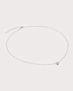 MONICA VINADER Essentials Large Lab - Grown Diamond Sterling Silver Necklace | 頸鏈 (銀色) - LONDONKELLY 英國名牌代購