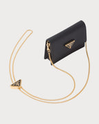PRADA 1MR034 Card Holder with Chain Shoulder Strap | 普拉達 銀包連鏈帶 (多色) - LONDONKELLY 英國名牌代購